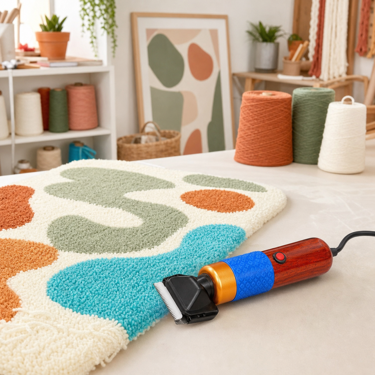 Tondeuse professionnelle pour tapis — image 2