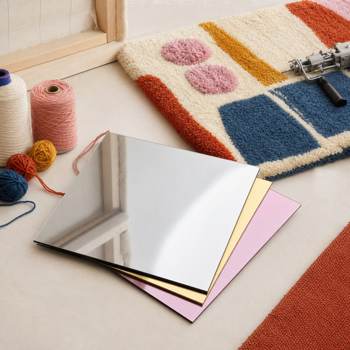 Miroir acrylique pour tufting — image 2
