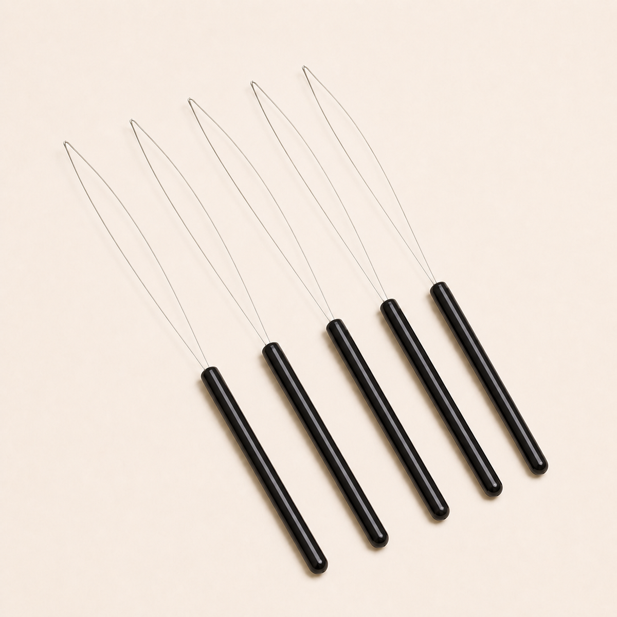 Enfile-laine tufting gun — lot de 5 Noir