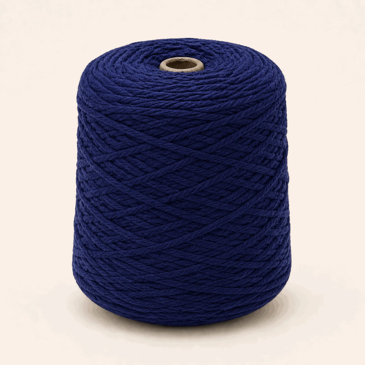 Fil acrylique tufting — cône Bleu marine
