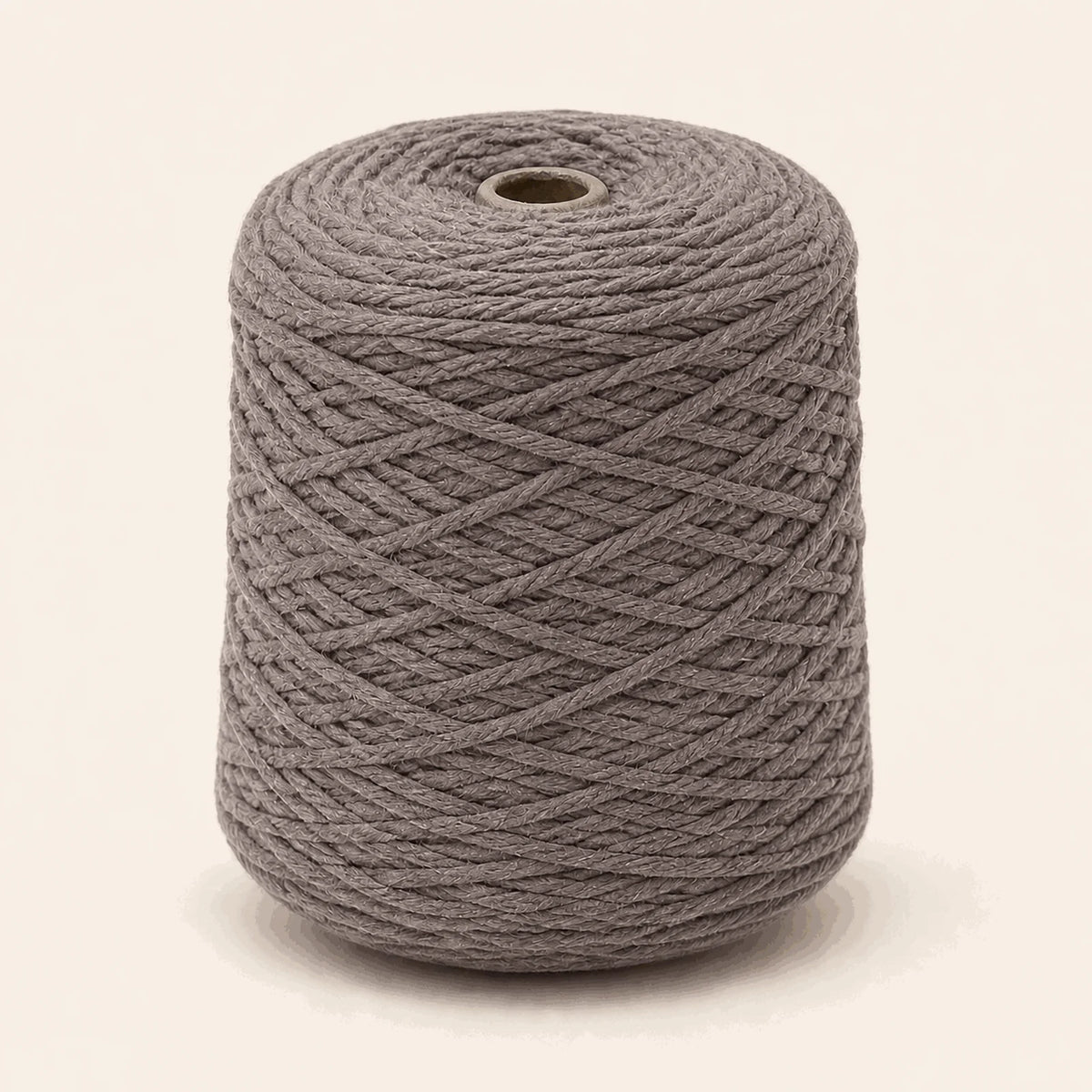 Fil acrylique tufting — cône Taupe