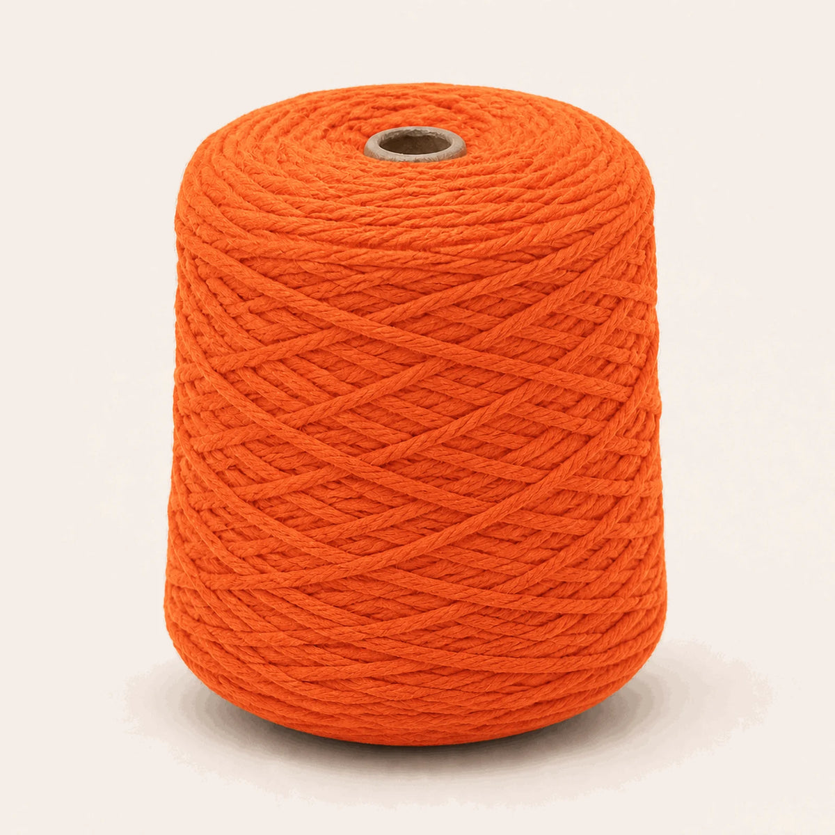 Fil acrylique tufting — cône Orange