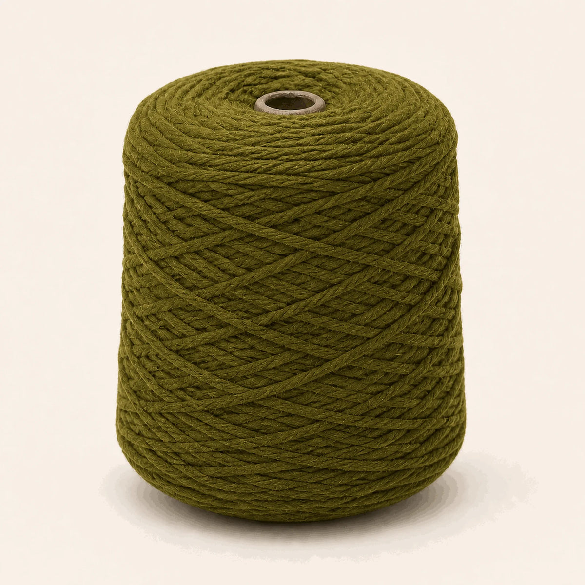 Fil acrylique tufting — cône Vert foncé