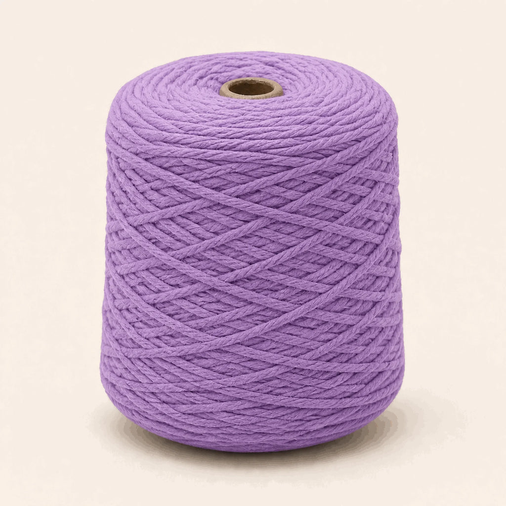Fil acrylique tufting — cône Violet