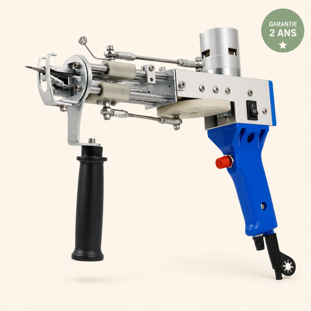 Tufting gun 2-en-1 Cut & Loop bleu — packshot